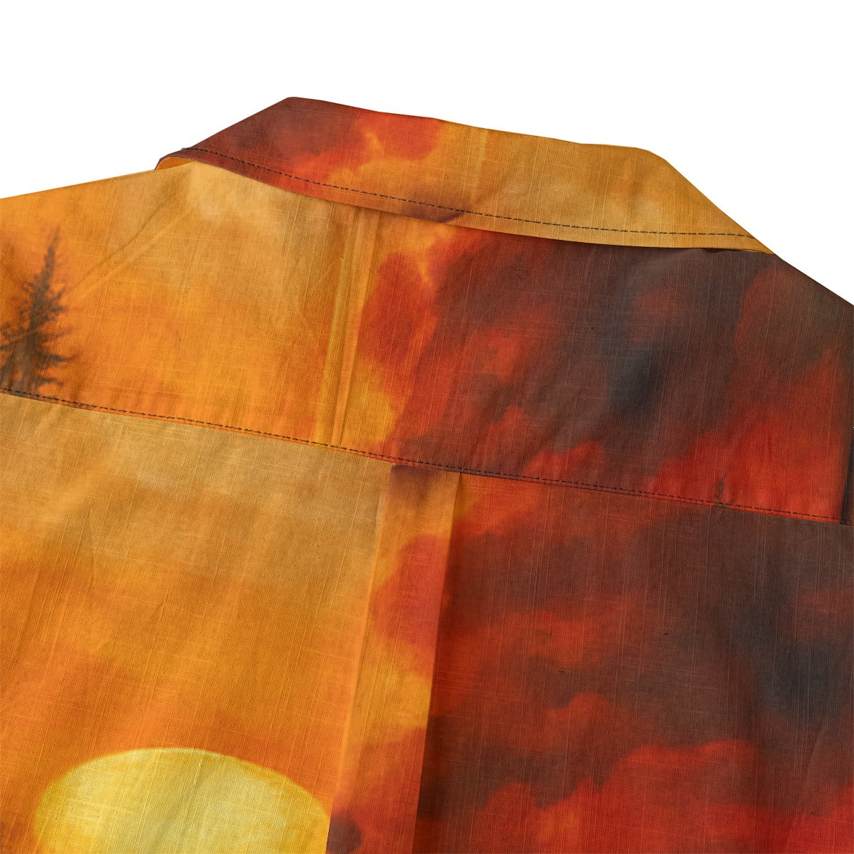 Torched Timber - All-Over Print Men's Casual Hawaiian Short Sleeve Shirt
